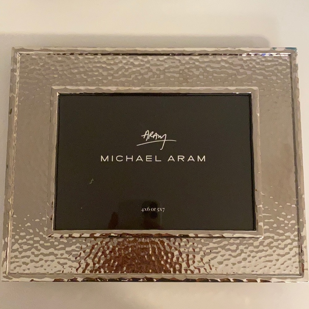 Michael Aram hammertone picture frame
